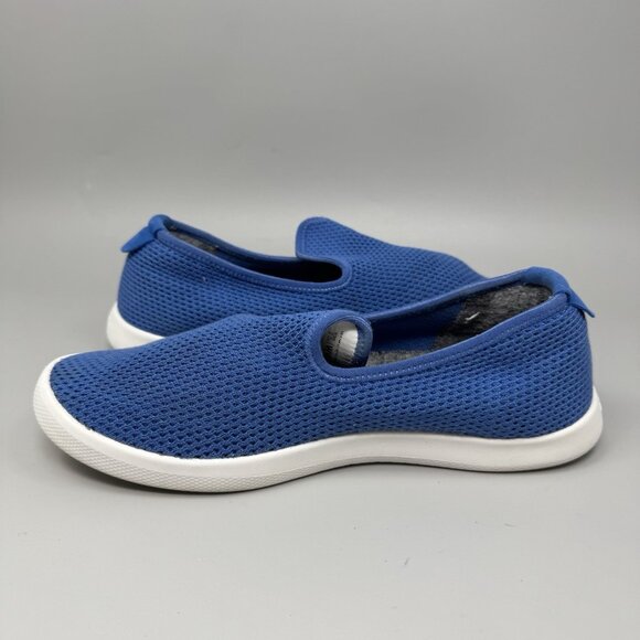Allbirds Tree Lounger TL Casual Comfort Slip On Shoes Blue Women's Size 9 - Picture 2 of 9